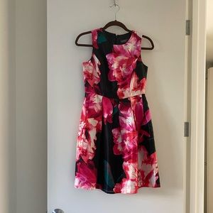 Donna Ricco Floral Cocktail Dress